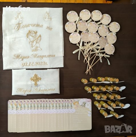 Украса за погача с ангелче