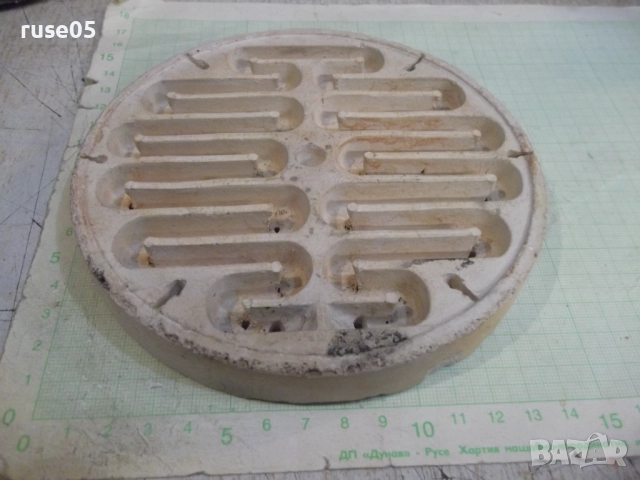 Плоча шамотна за стар котлон с открит реотан нова, снимка 2 - Котлони - 52067621