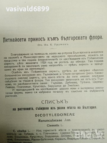 Иван Урумов - Петнадесети принос към българската флора , снимка 11 - Специализирана литература - 43463656