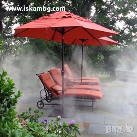 Система за мъглуване - охлаждане с водна мъгла 10м, 15м, 20м - код 3183