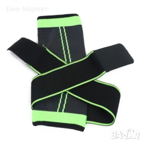 Ластична наглезенка от дишаща материя, подходяща за спорт или при травми, снимка 2 - Други спортове - 49145898