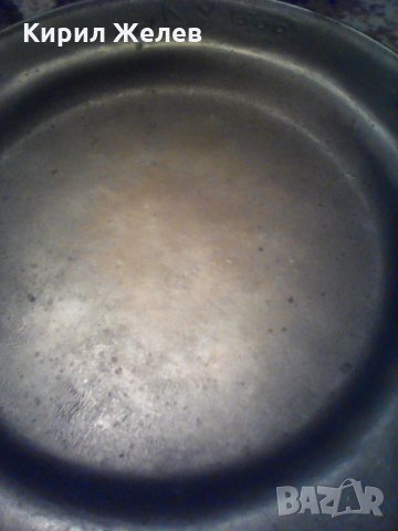 Стара бронзова чениика 6106 , снимка 3 - Декорация за дома - 27045033