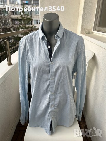 Мъжка риза H&М, снимка 2 - Ризи - 43351991