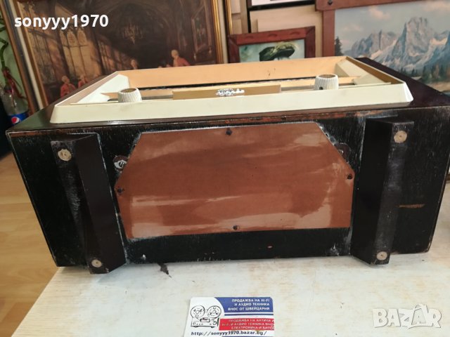 АНТИКА-СТАРО ФРЕНСКО ЛАМПОВО РАДИО 0512230835, снимка 6 - Радиокасетофони, транзистори - 43279279