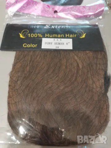 Нов рус бретон от естествена човешка коса руса - мод.3, снимка 8 - Аксесоари за коса - 37300905