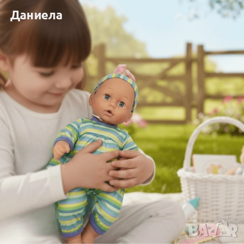 Кукла бебе My Sweet Love с 10 звука и аксесоари – идеален подарък за малки грижещи се сърца, снимка 3 - Кукли - 52826403