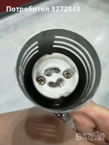 Спот (метален) с 4 х50w осветителни тела - 70см, снимка 6 - Лампи за таван - 39435172