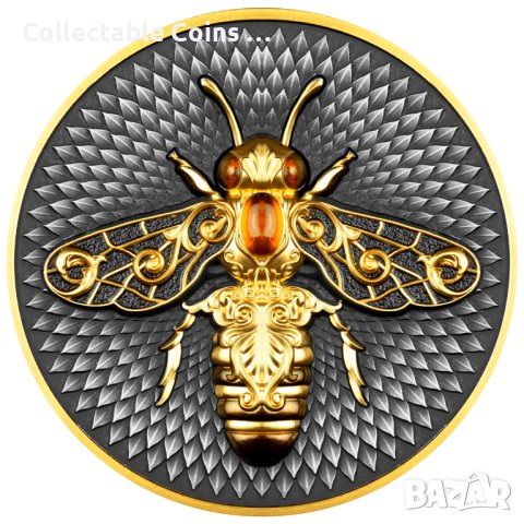 монета с пчела колекционерска , снимка 4 - Нумизматика и бонистика - 43528740