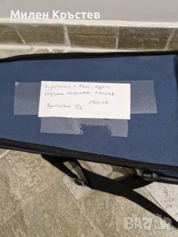 Цигулка 1/2 ,калъф +лъка. Скъсана струна, снимка 4 - Струнни инструменти - 49783145