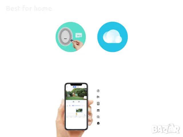 Висококачествена камера за наблюдение Ezviz C6N FHD, снимка 13 - IP камери - 48468489