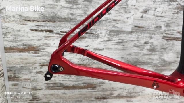 НОВА карбонова шосейна рамка Ridley Fenix SLiC Disc Forza Cirrus Pro | M, снимка 4 - Части за велосипеди - 53219075