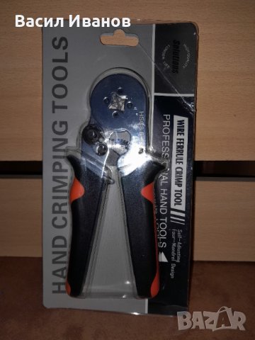 Инструмент за кримпване на кабелни накрайници до 10 mm2