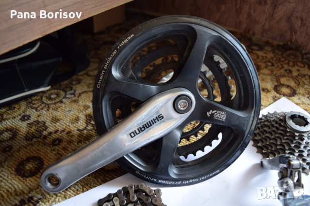 Касети, Веригии, Курбел, Преден Обтегач Shimano Ultegra/Tiagra, Miche, Hero, Suntour , снимка 5 - Части за велосипеди - 28132040
