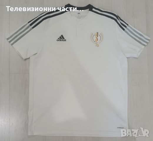 Оригинална тениска фланелка Adidas Tiro21 Polo DFB Pokal 79 years GM7363 размер L, снимка 3 - Тениски - 51472055