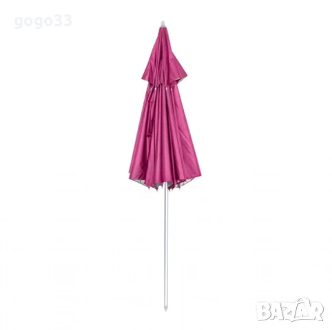 Плажен чадър Muhler YL1039, снимка 4 - Градински мебели, декорация  - 50539799