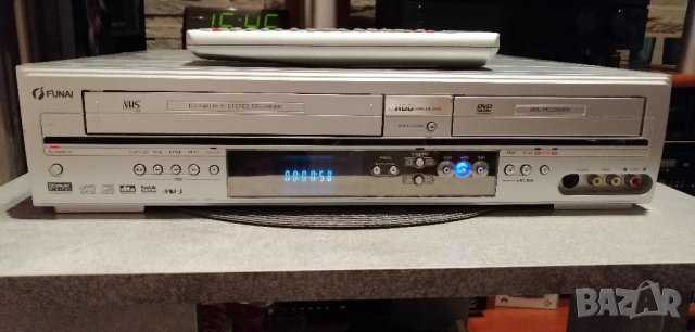 Funai HDD&DVD Video Cassette Recorder HDR-A2635 DVDPlayer TVReceiver, снимка 3 - Плейъри, домашно кино, прожектори - 37619270