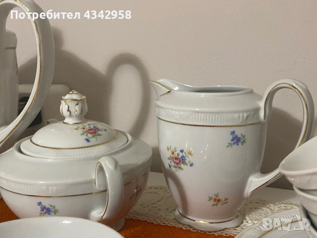 Винтидж порцелан Zeh Scherzer Bavaria (1945–1949 г.) , снимка 7 - Антикварни и старинни предмети - 52877016