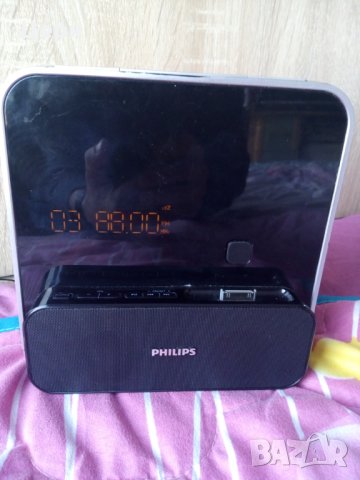 Philips dock radio 2х7W stereo/аукс, снимка 1 - iPod - 25953069