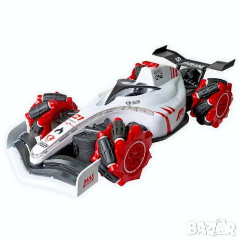 Радиоуправляем болид за дрифт с пушек и дистанционно за ръка, снимка 3 - Коли, камиони, мотори, писти - 51851228