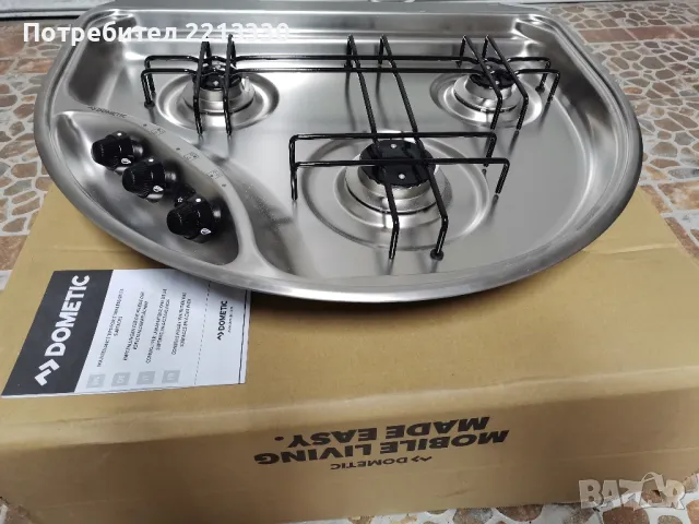 Чисто нови газови котлони Dometic, снимка 3 - Каравани и кемпери - 48495744