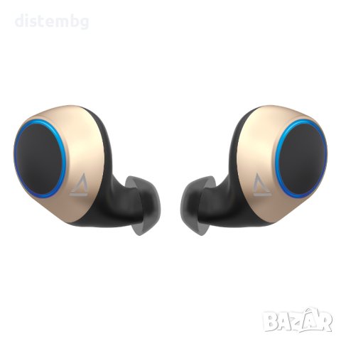Блутут слушалки-тапи Creative Outlier Gold, с докинг кутийка, снимка 2 - Bluetooth слушалки - 43169857