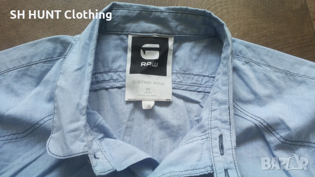 G-STAR RAW MILFORD Shirt Размер M мъжка риза 53-67, снимка 12 - Ризи - 53136332