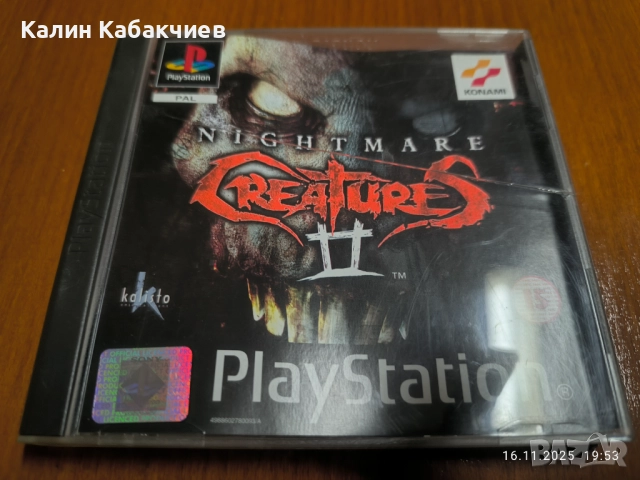 Nightmare Creatures 2 PlayStation PS1 игра