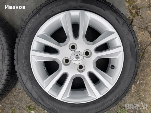 оригинални джанти 15" 4х100 Toyota , снимка 5 - Гуми и джанти - 52879018