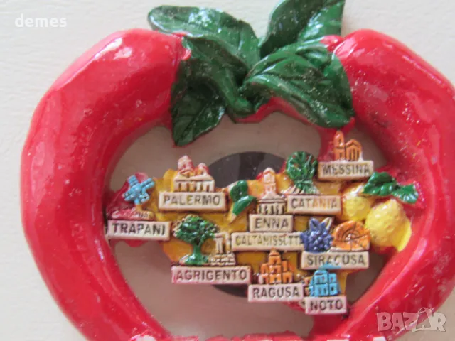 Магнит от Сицилия, Италия, снимка 5 - Колекции - 48016693