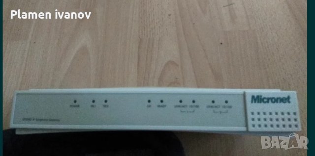 Устройство за Телефония през Интернет-VoIP Gateway- Micronet, снимка 1