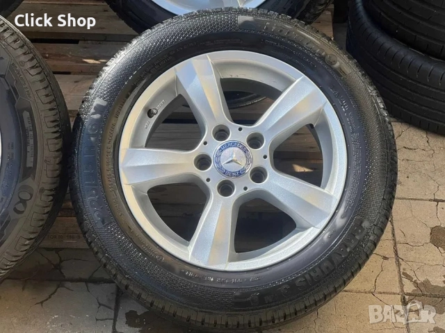 5х112 16 Цола Джанти Мерцедес E class w211, снимка 2 - Гуми и джанти - 52136367
