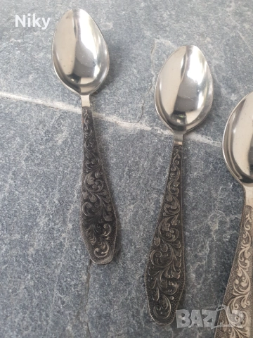 Руски лъжици 17 см., снимка 7 - Антикварни и старинни предмети - 51658085