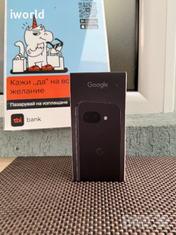 НОВ❗️ Google Pixel 9a ❗️Лизинг от 29лв/м ❗️128gb НЕразпечатан❗️obsidian черен гар., снимка 3 - Други - 52720807