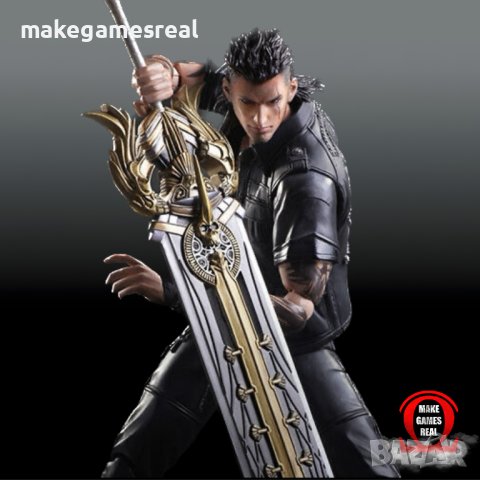 Екшън фигура Final Fantasy XV - Gladiolus, снимка 7 - Аксесоари - 43289131