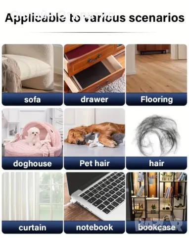 Безжична Ръчна Прахосмукачка BALASHOV – Мощна, Лека и Идеална за Кола и Дом , снимка 2 - Аксесоари и консумативи - 50146382