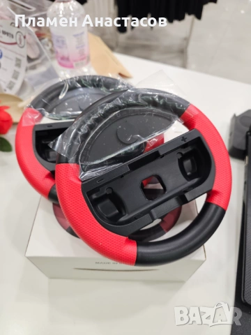 COODIO Volant Pro Switch – волани за Joy-Con контролери (2 бр.) за Nintendo Switch/OLED, снимка 7 - Аксесоари - 53505762