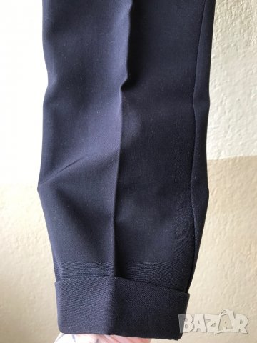 Тънък черен панталон - М, снимка 3 - Панталони - 39050053