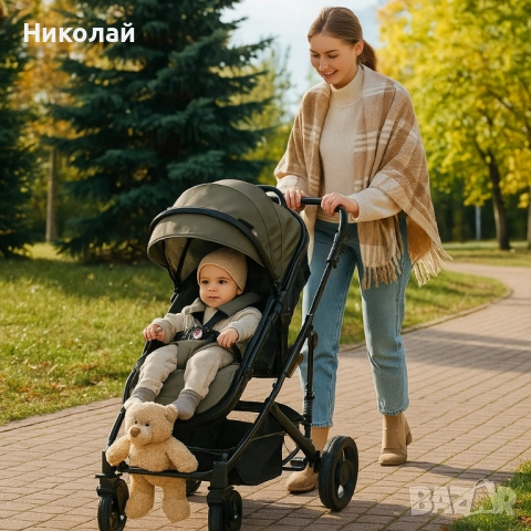 Детска количка/кош 2 в 1 Zizito Lana на промо цена до изчерпване, снимка 1