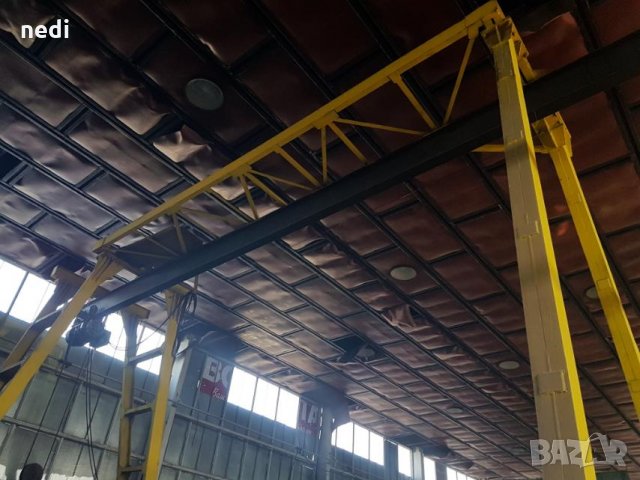 16.5м мостов кран 5t. Нови кранове и телфери и резервни части, снимка 5 - Други машини и части - 34692745