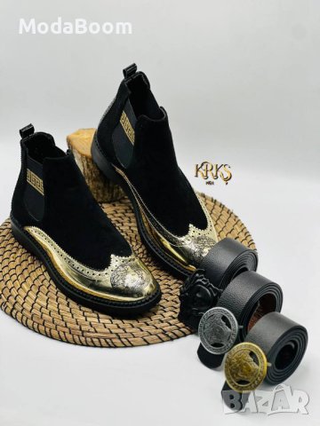 ✨Versace уникални комплекти✨, снимка 5 - Мъжки боти - 43605567