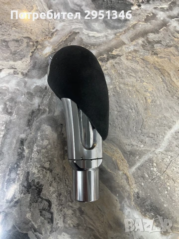 Топка скоростен лост с алкантара Porsche Panamera GTS facelift , снимка 4 - Части - 51399234