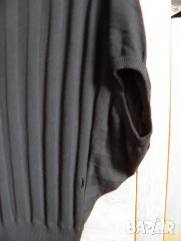 VERO MODA интересна черна блуза, снимка 3 - Туники - 27908438
