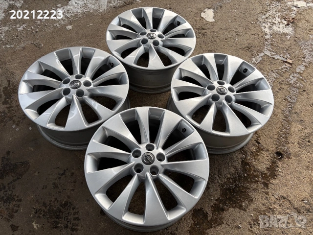 4 броя алуминиеви джанти за Opel Mokka A  18, снимка 6 - Гуми и джанти - 53355741