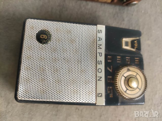 Продавам Sampson 6-Transistor Radio, Model S-640 -Made in Japan 1962, снимка 5 - Ресийвъри, усилватели, смесителни пултове - 43912988
