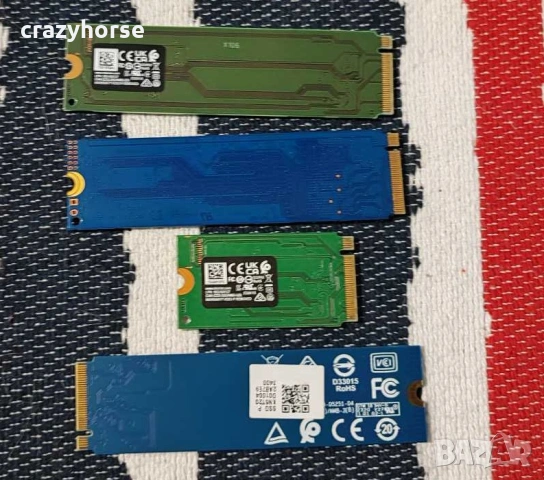 NVMe дискове 512GB Gen3 x4 и Gen4 x4 (Micron, WD, Kingston, Samsung), снимка 2 - Твърди дискове - 53258813