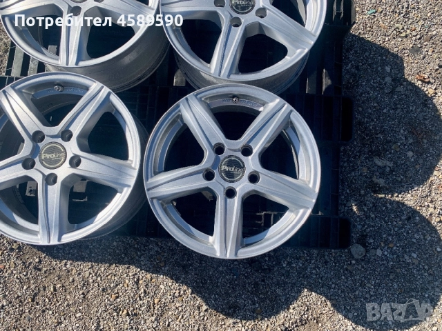 4бр.Алуминиеви джанти Proline 16цола 5x120+ДАТЧИЦИ за Opel Insignia(2008-2017),Bmw,Mini, снимка 6 - Гуми и джанти - 52265491