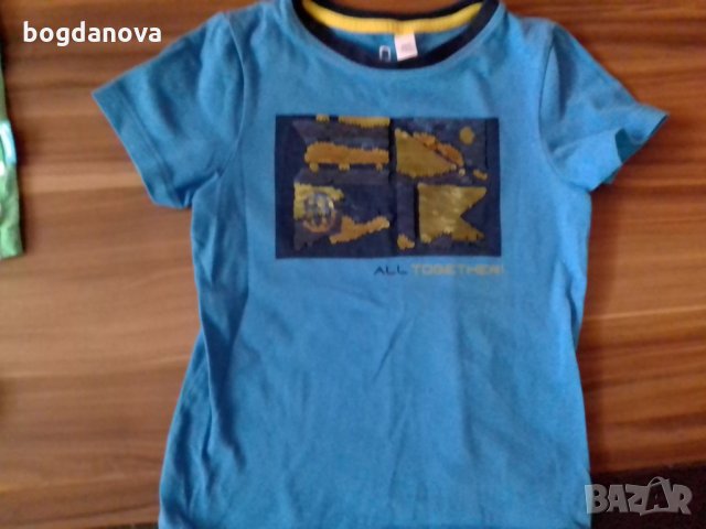 7 бр. детски маркови тениски за 5-6 годинки, снимка 9 - Детски Блузи и туники - 28899441