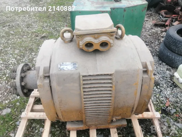 Асинхронен ел.мотор 75кw, снимка 4 - Електродвигатели - 48108894