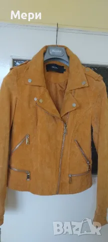 Дамско яке естествен велур , снимка 1