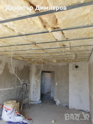 Шпакловка на стени и тавани,гипсова шпакловка,финна шпакловка , снимка 10 - Бояджийски услуги - 51903977